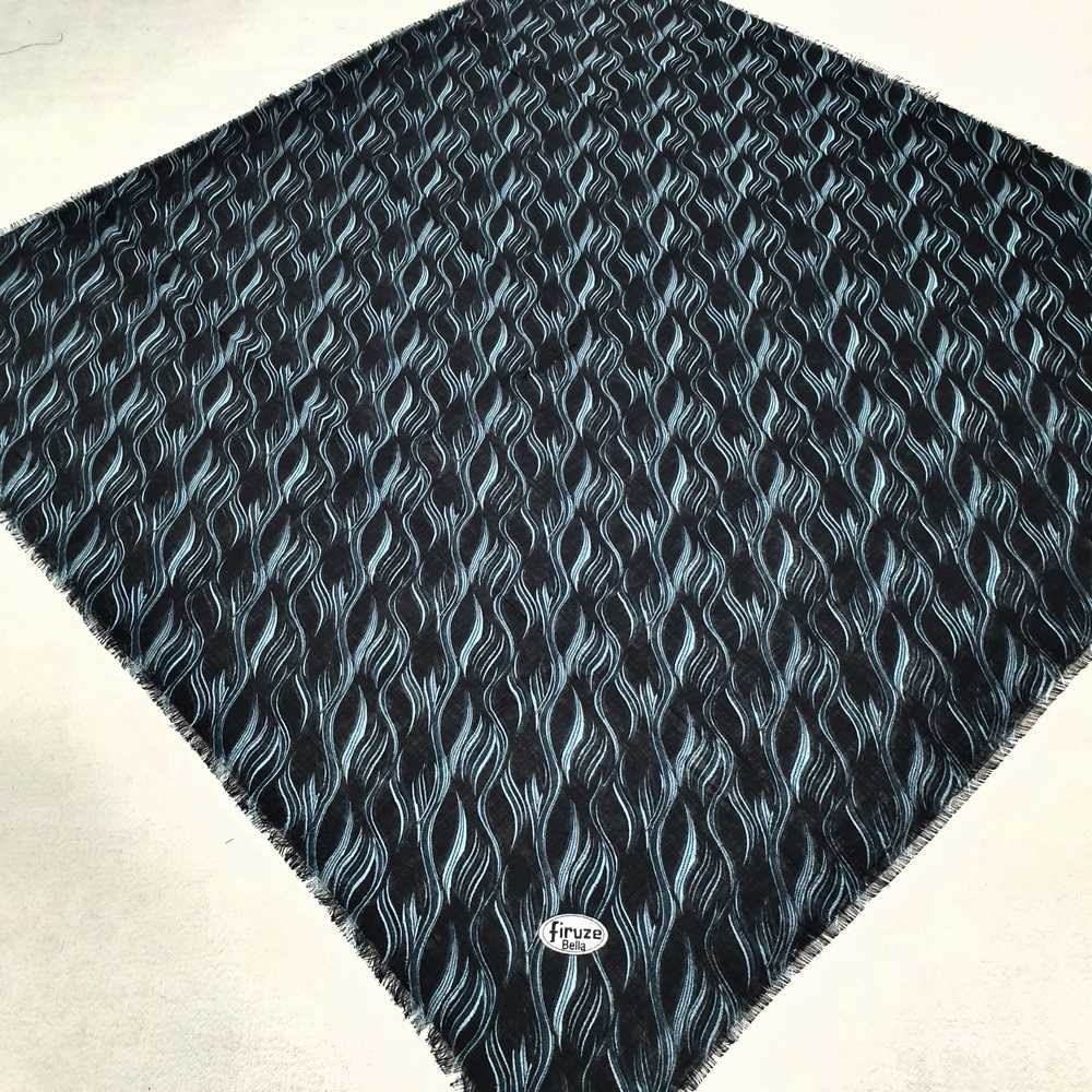 Firuze Flamlı Cotton Eşarp (frz06-20)