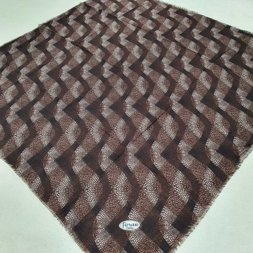 Firuze Flamlı Cotton Eşarp (frz07-02)