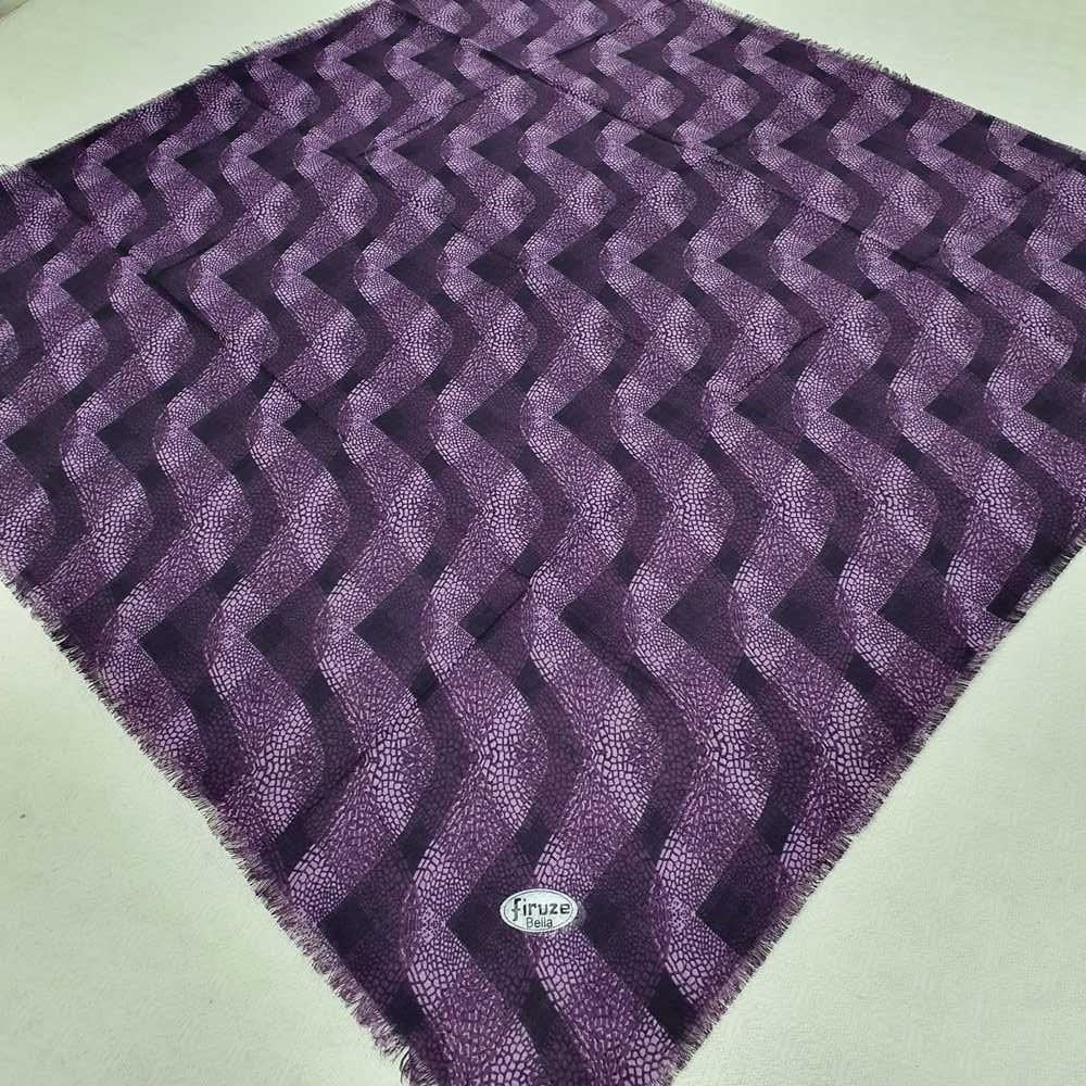 Firuze Flamlı Cotton Eşarp (frz07-03)