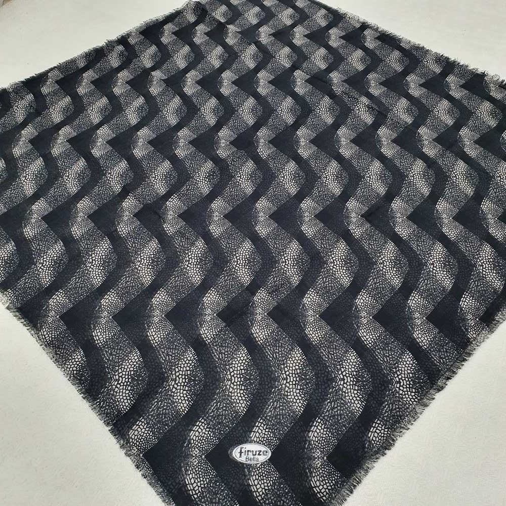 Firuze Flamlı Cotton Eşarp (frz07-05)