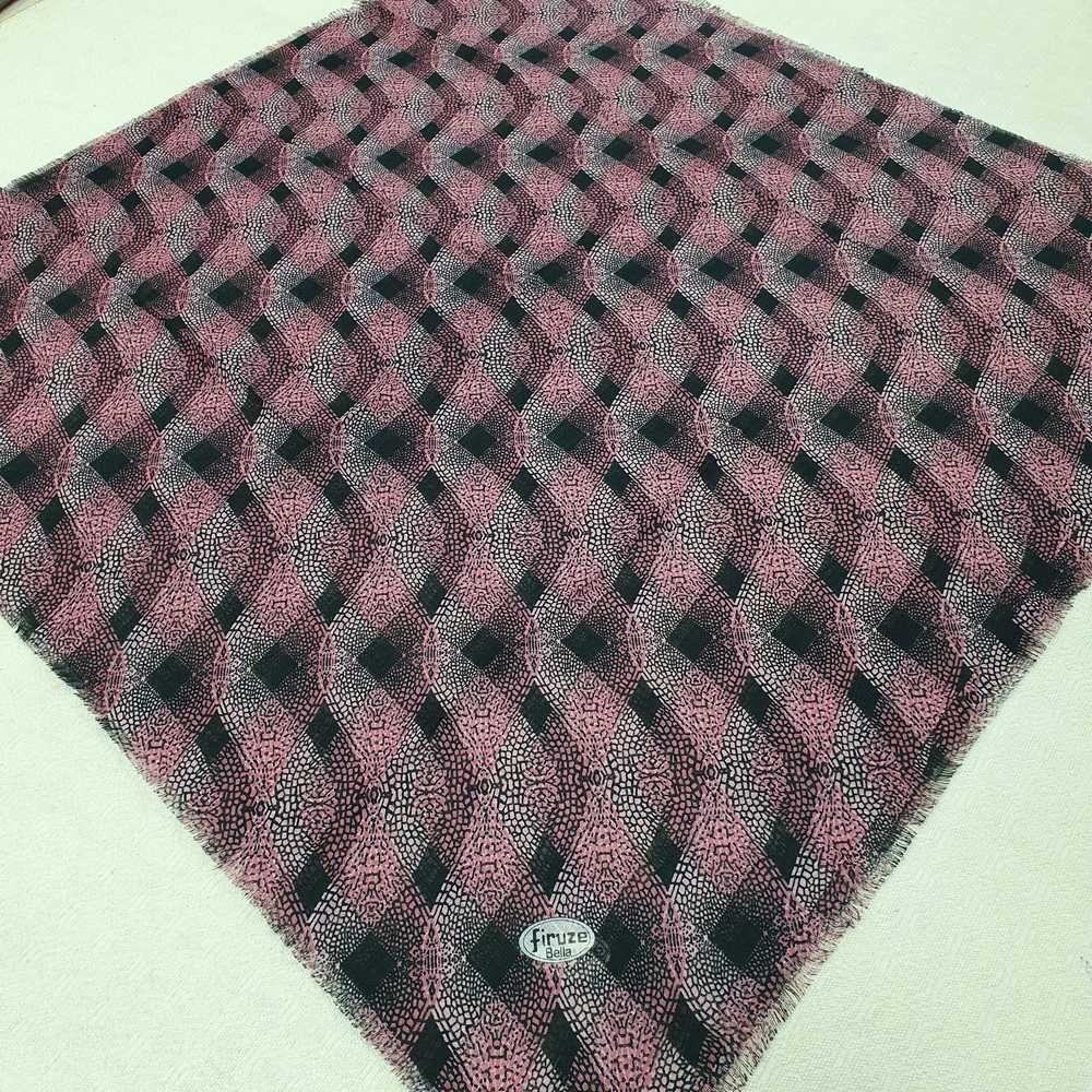 Firuze Flamlı Cotton Eşarp (frz07-07)