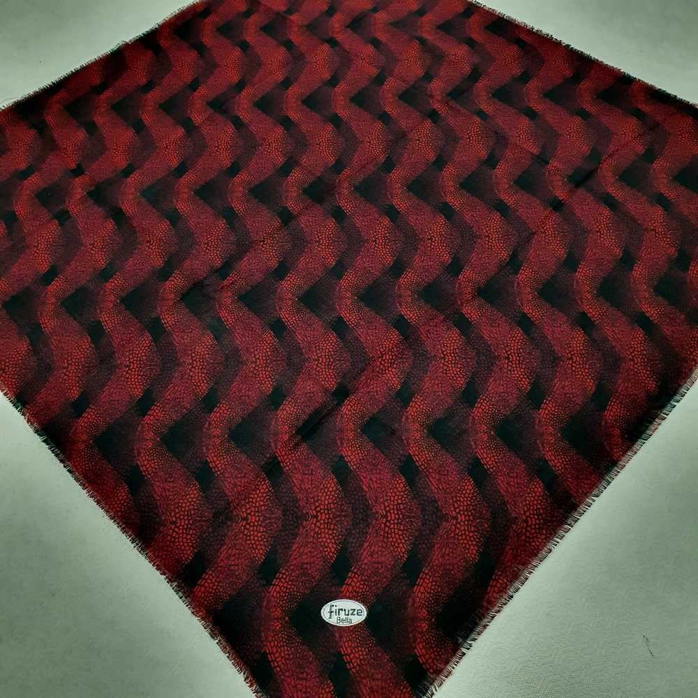 Firuze Flamlı Cotton Eşarp (frz07-10)