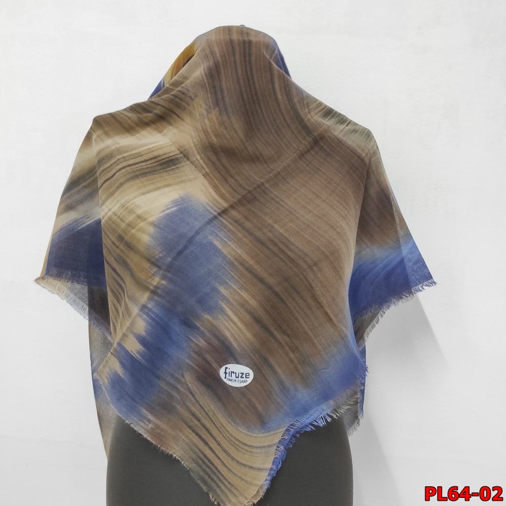 Firuze Mevsimlik Pamuk Eşarp(PL64-02)