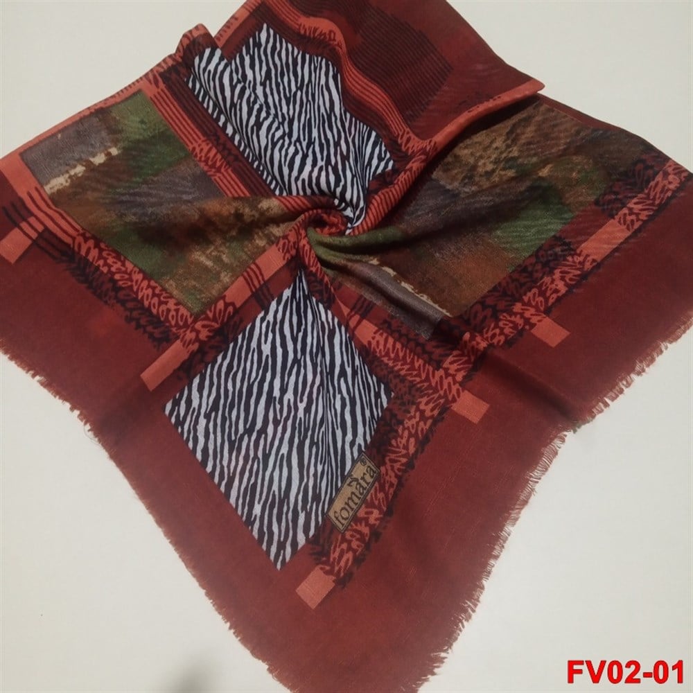 Fomara Flamlı Eşarp(FV02-01)