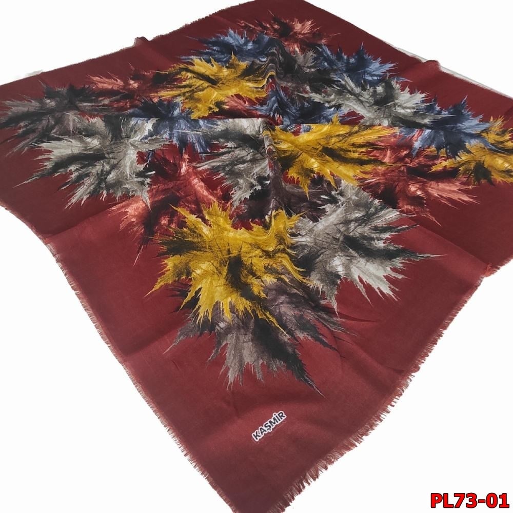 Kampanyalı Kaşmir Flamlı Eşarp (PL73-01)