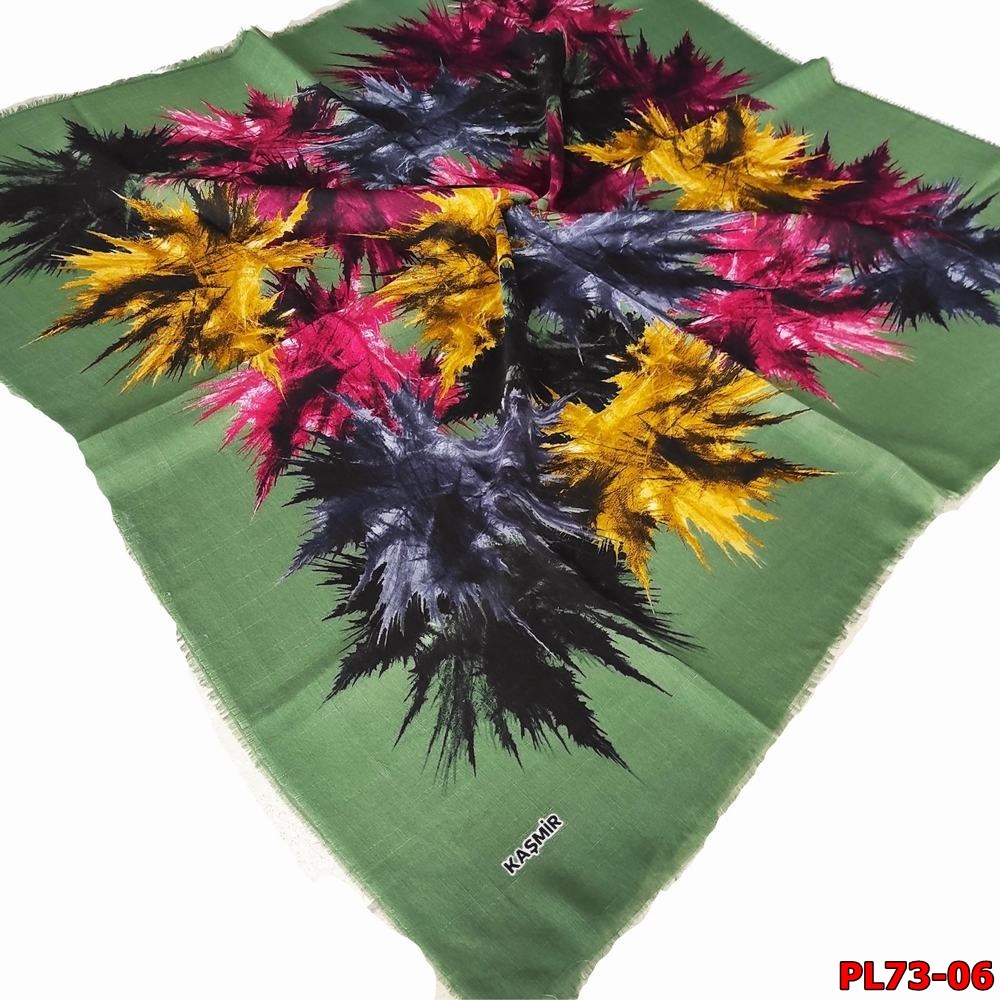 Kampanyalı Kaşmir Flamlı Eşarp (PL73-06)