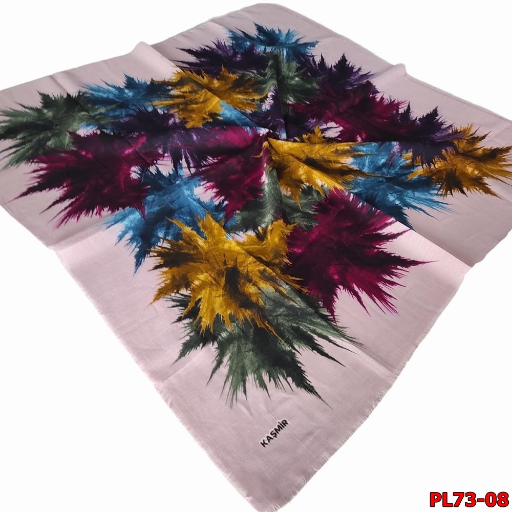 Kampanyalı Kaşmir Flamlı Eşarp (PL73-08)