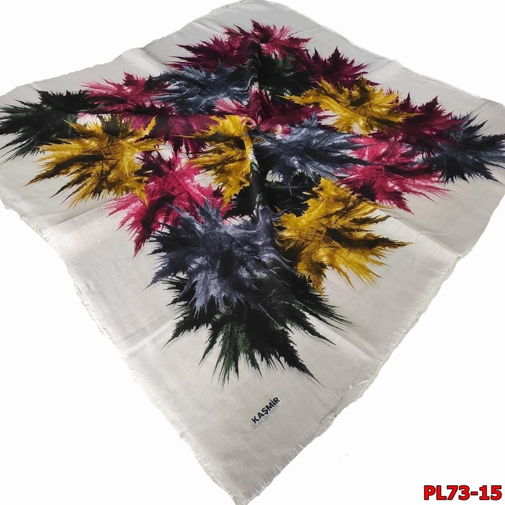 Kampanyalı Kaşmir Flamlı Eşarp (PL73-15)