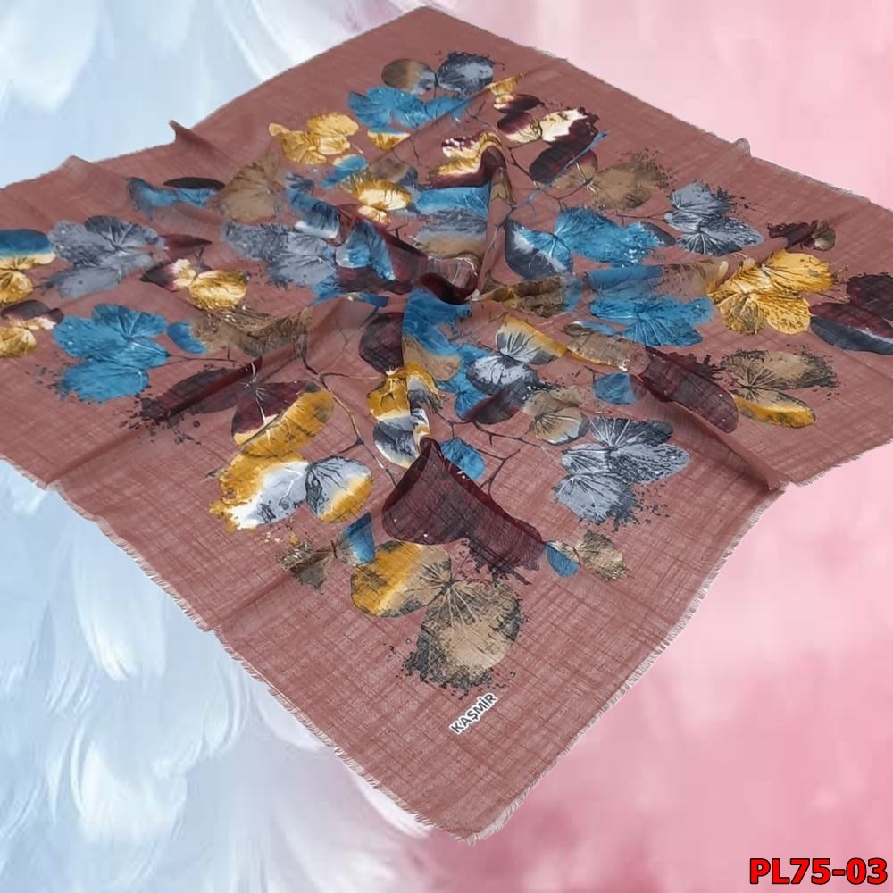 Kampanyalı Kaşmir Flamlı Eşarp (PL75-03)
