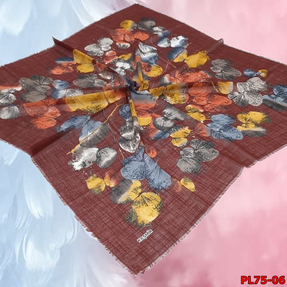 Kampanyalı Kaşmir Flamlı Eşarp (PL75-06)