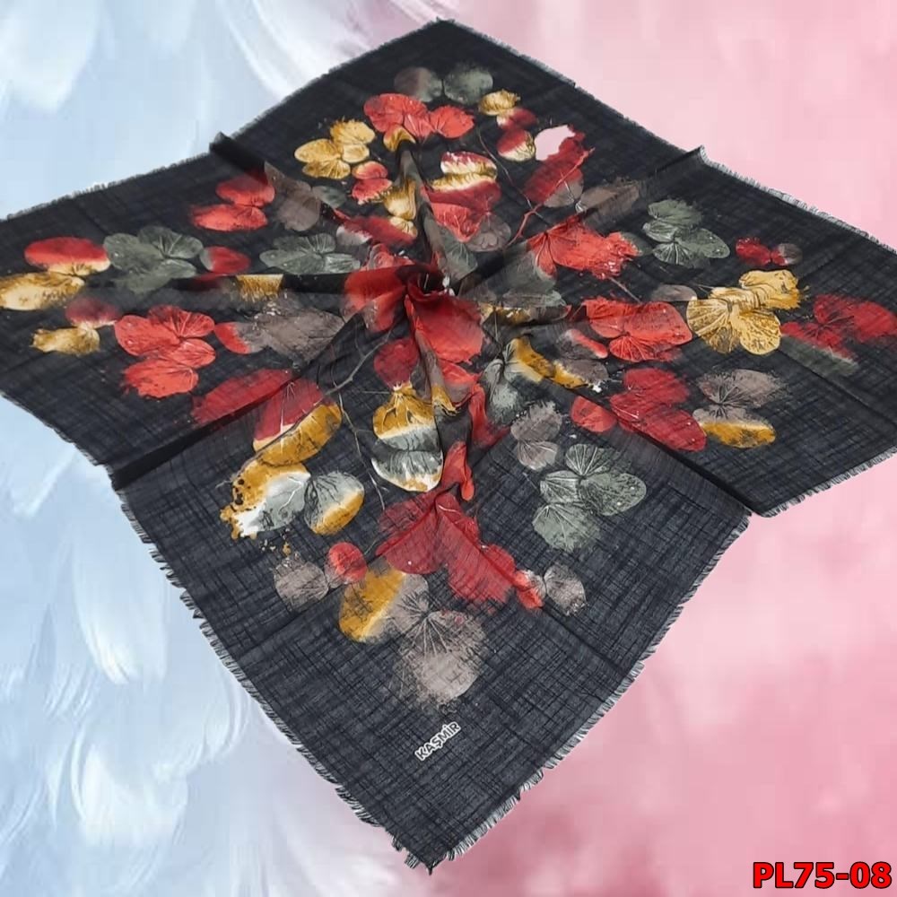 Kampanyalı Kaşmir Flamlı Eşarp (PL75-08)