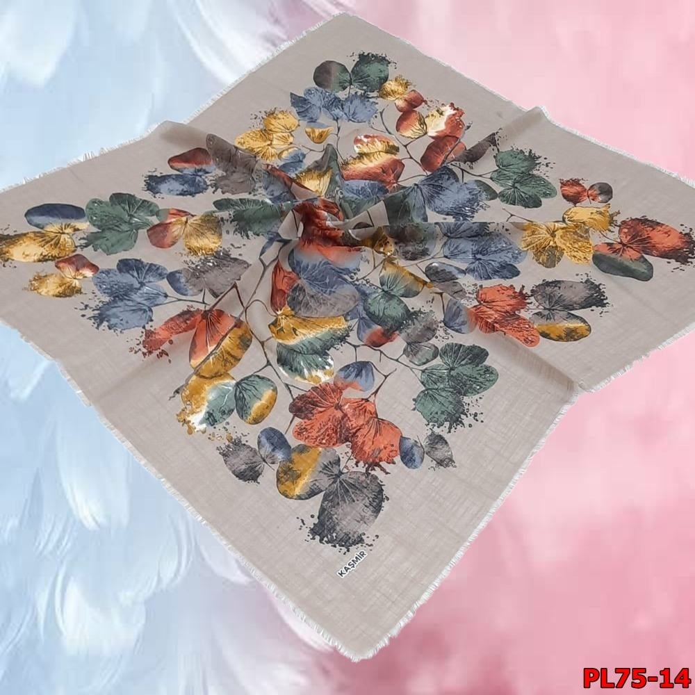 Kampanyalı Kaşmir Flamlı Eşarp (PL75-14)