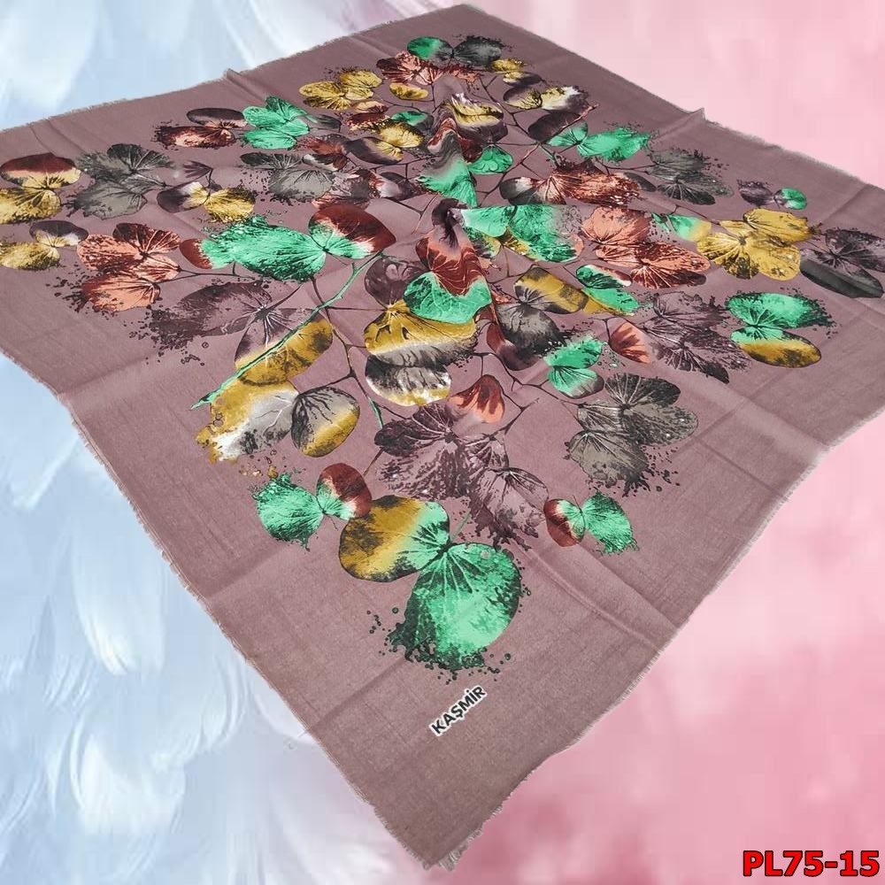 Kampanyalı Kaşmir Flamlı Eşarp (PL75-15)