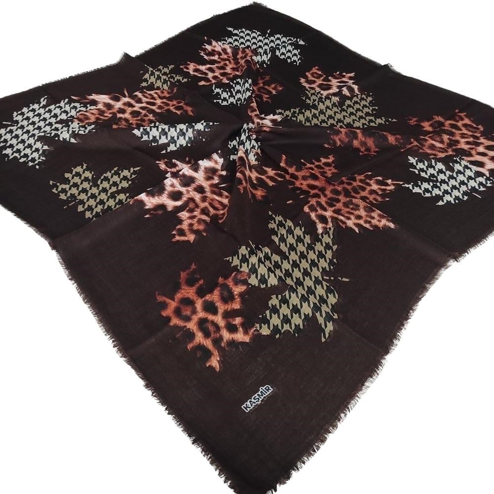 Kampanyalı Kaşmir Flamlı Eşarp (PL78-02)
