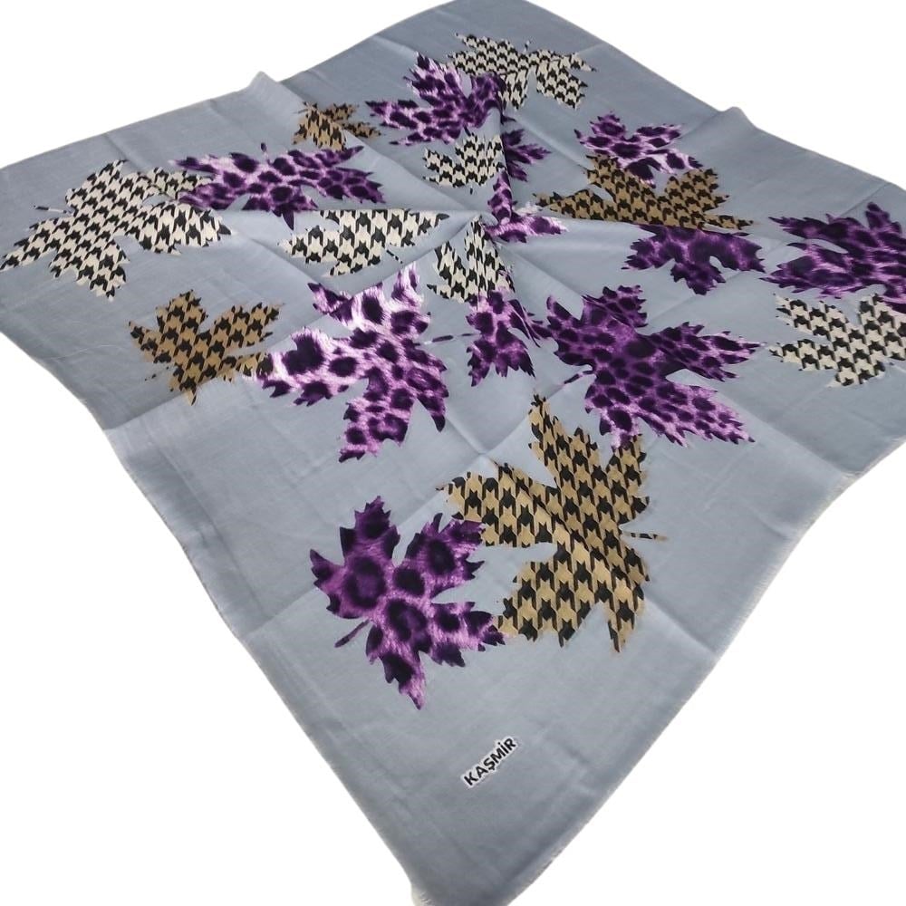 Kampanyalı Kaşmir Flamlı Eşarp (PL78-05)