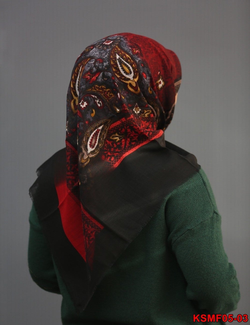 Kaşmir Flamlı Eşarp(05-03)