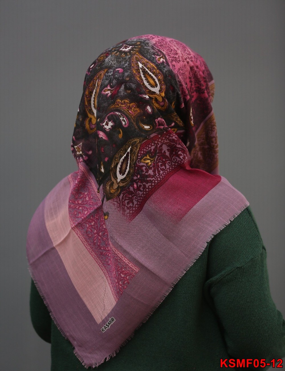 Kaşmir Flamlı Eşarp(05-12)