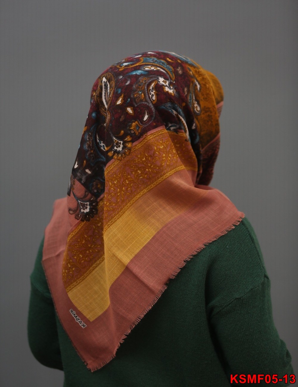 Kaşmir Flamlı Eşarp(05-13)