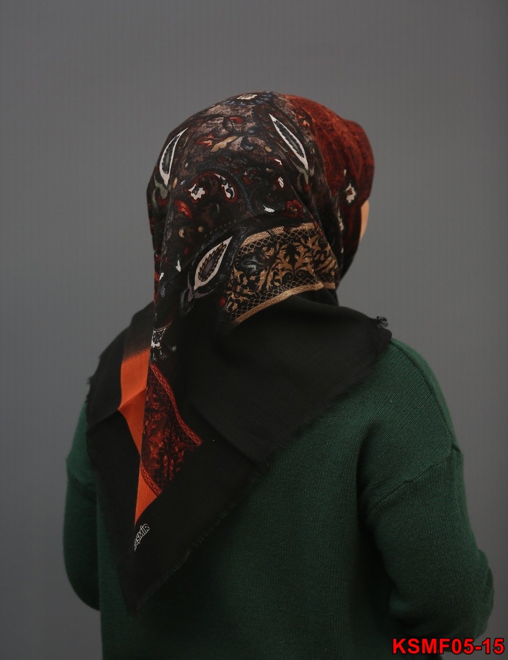 Kaşmir Flamlı Eşarp(05-15)