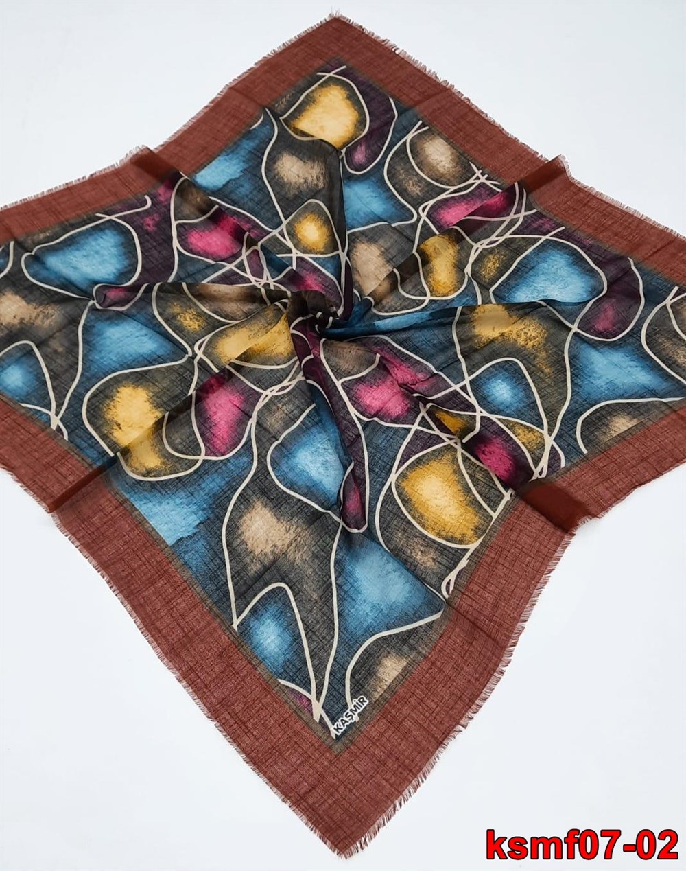 Kaşmir Flamlı Eşarp(07-02)