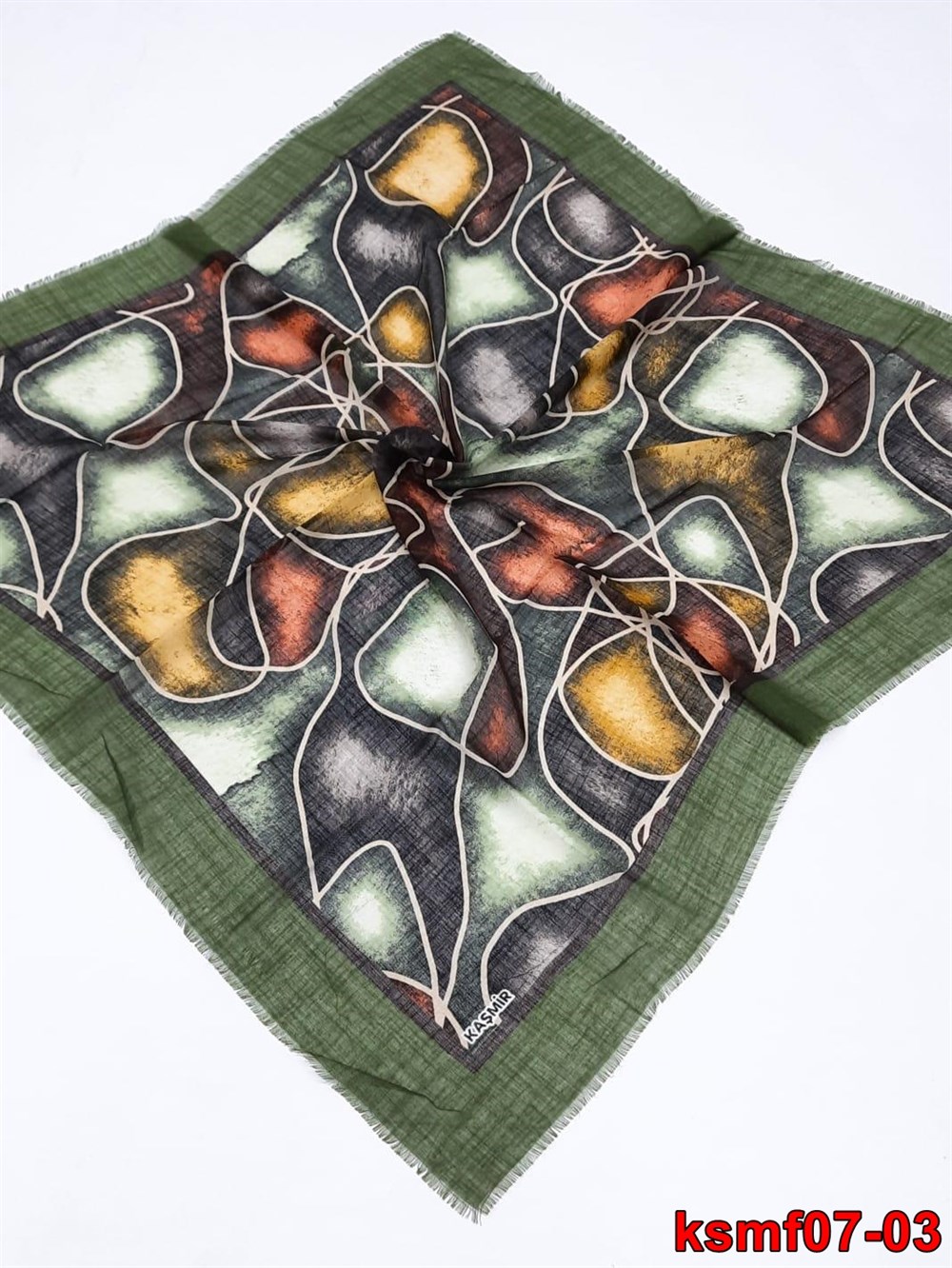 Kaşmir Flamlı Eşarp(07-03)