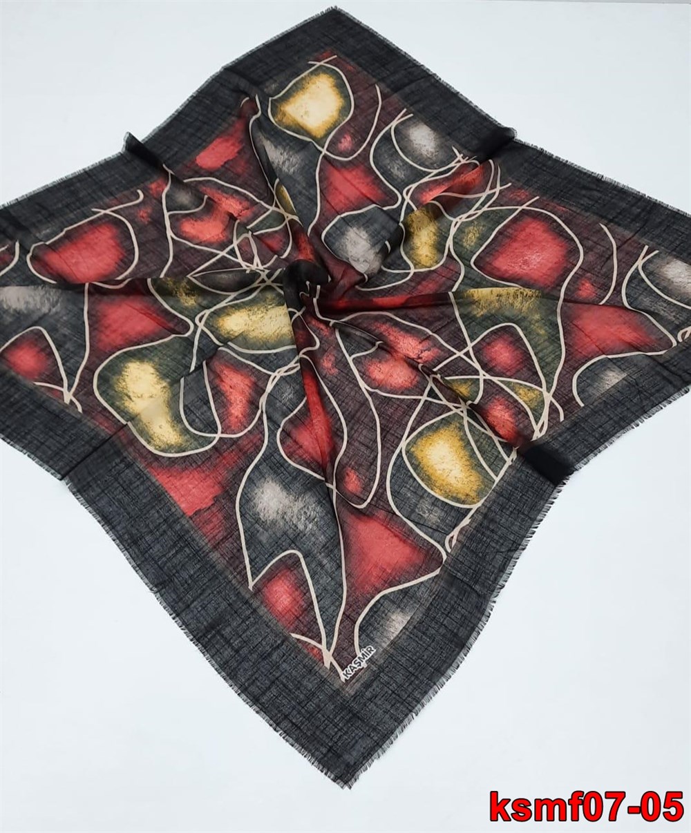 Kaşmir Flamlı Eşarp(07-05)