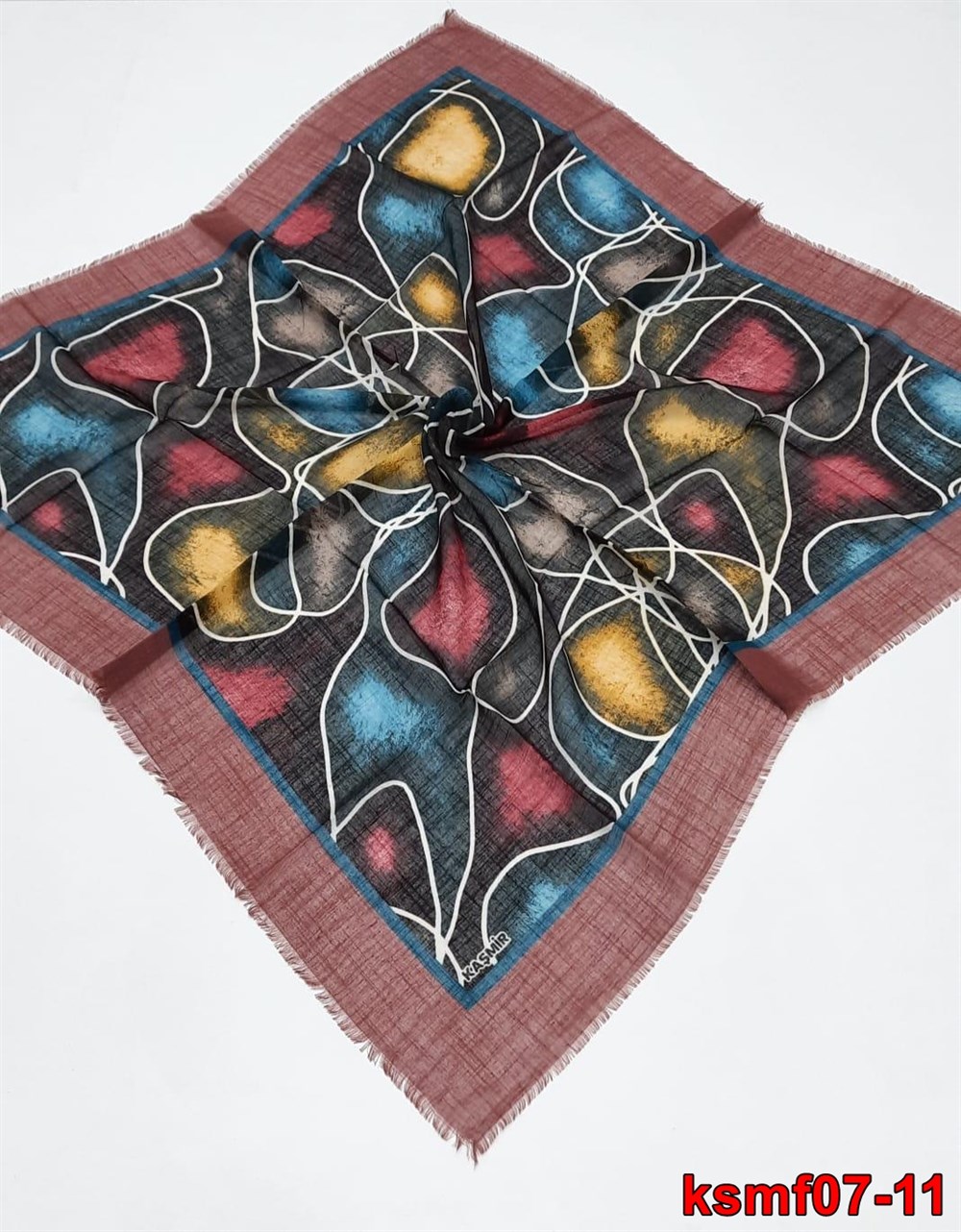 Kaşmir Flamlı Eşarp(07-11)