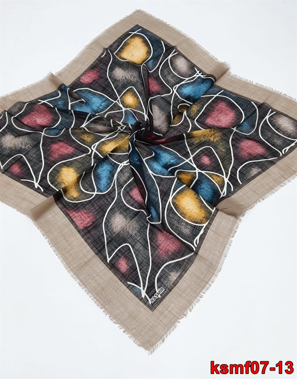 Kaşmir Flamlı Eşarp(07-13)
