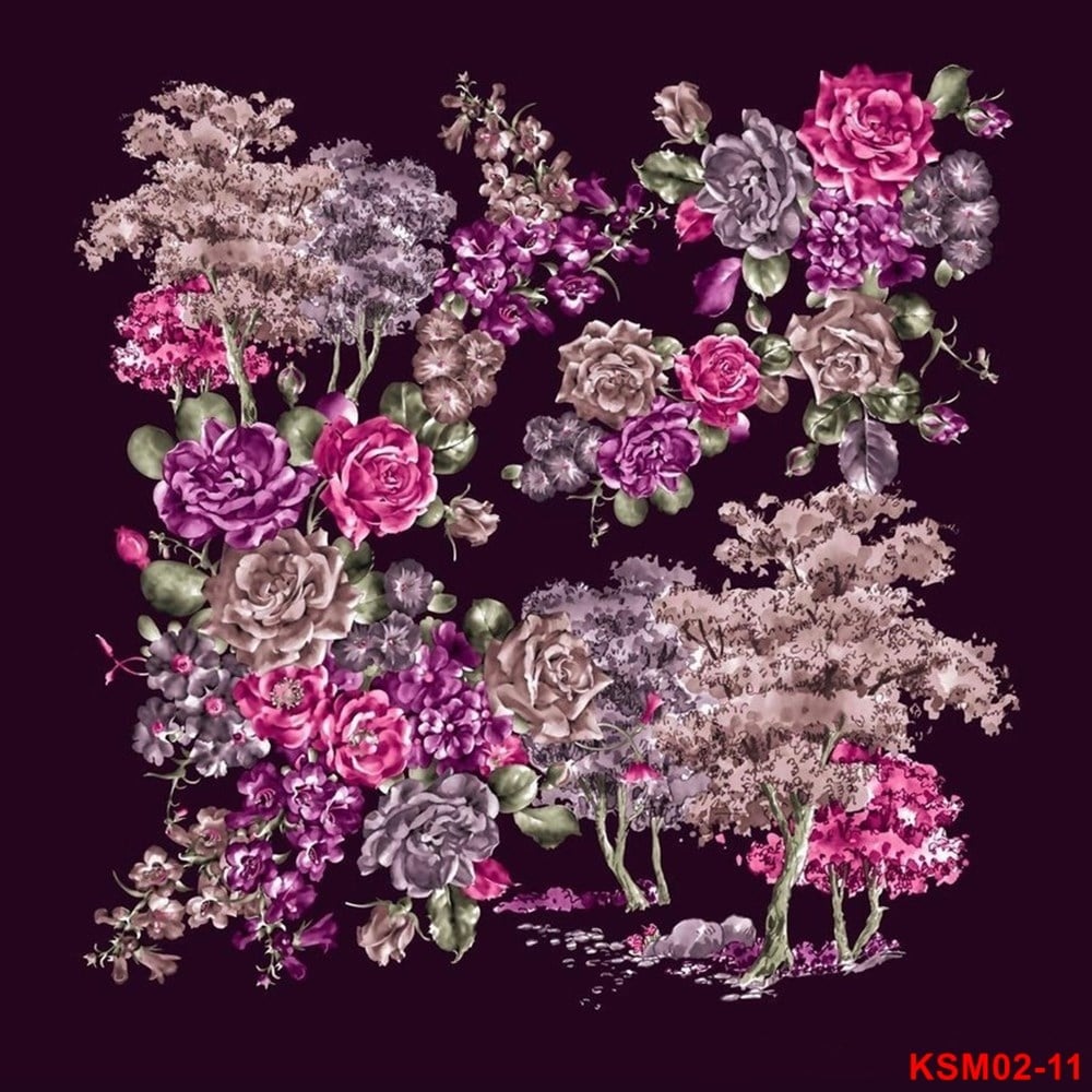 Kaşmir İpek Yazma (ksm02-11)