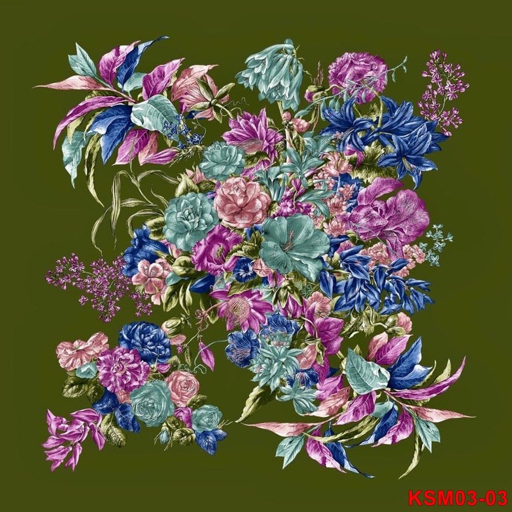 Kaşmir İpek Yazma (ksm03-03)