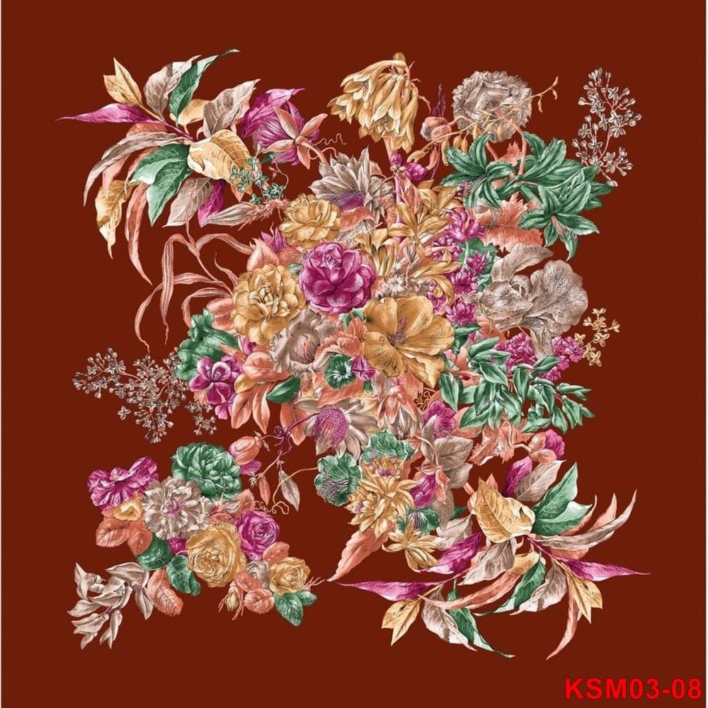 Kaşmir İpek Yazma (ksm03-08)