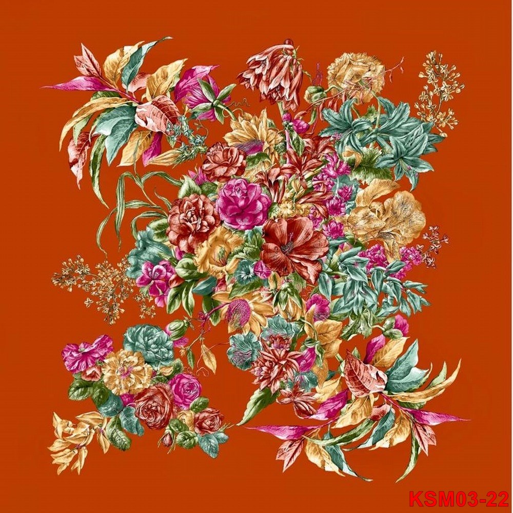 Kaşmir İpek Yazma (ksm03-22)