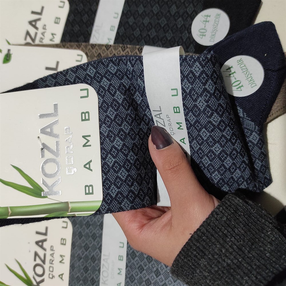 Kozal Erkek Bambu Çorap (KZL01-02)