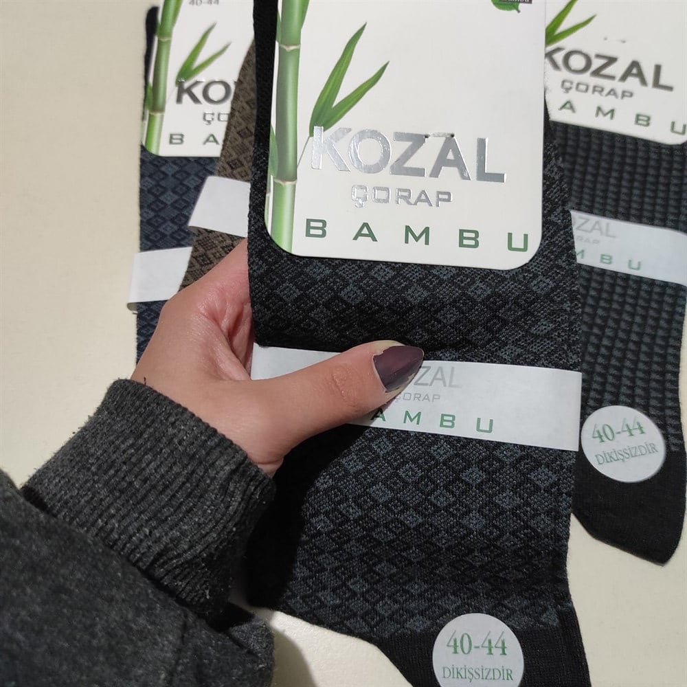 Kozal Erkek Bambu Çorap (KZL01-06)