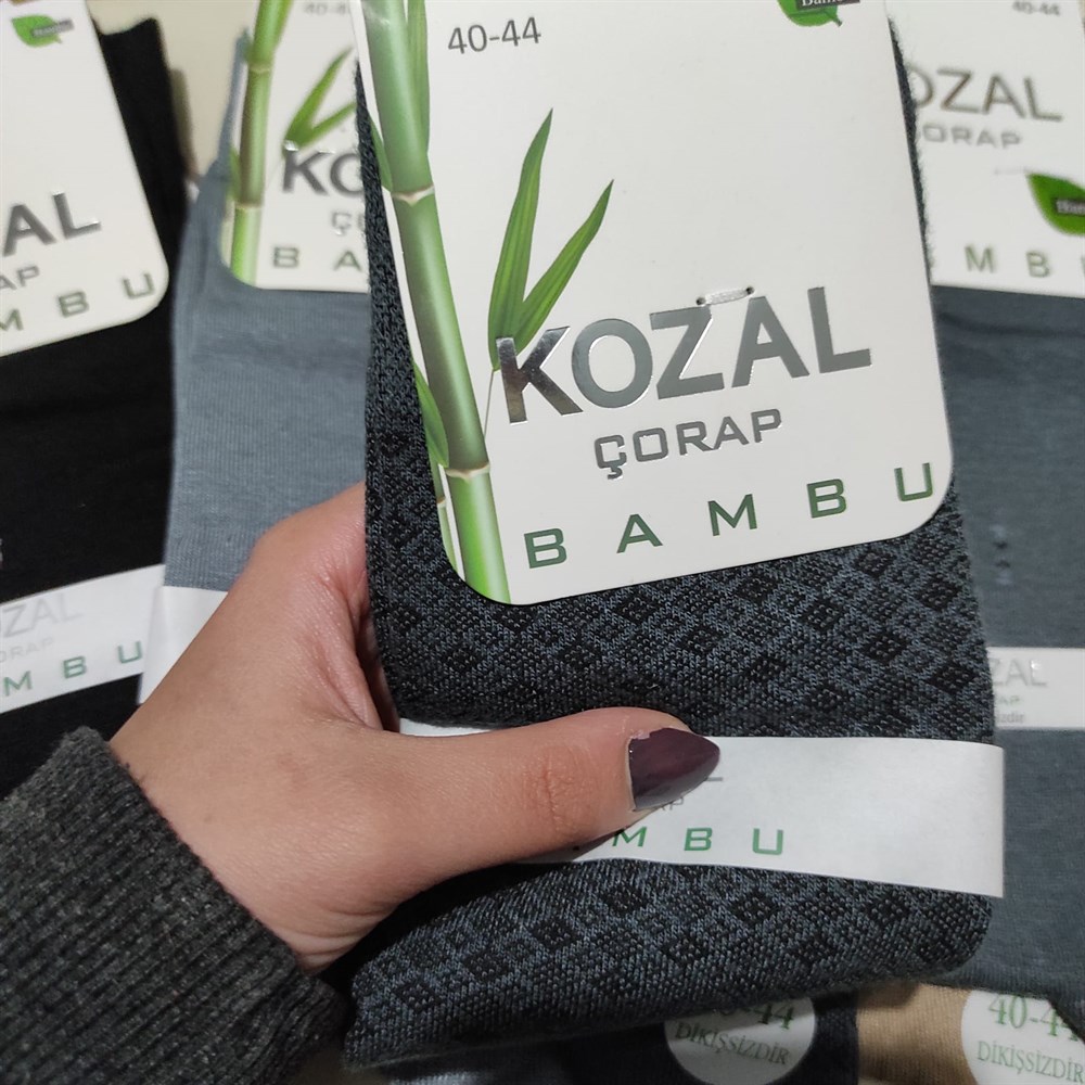 Kozal Erkek Bambu Çorap (KZL01-11)