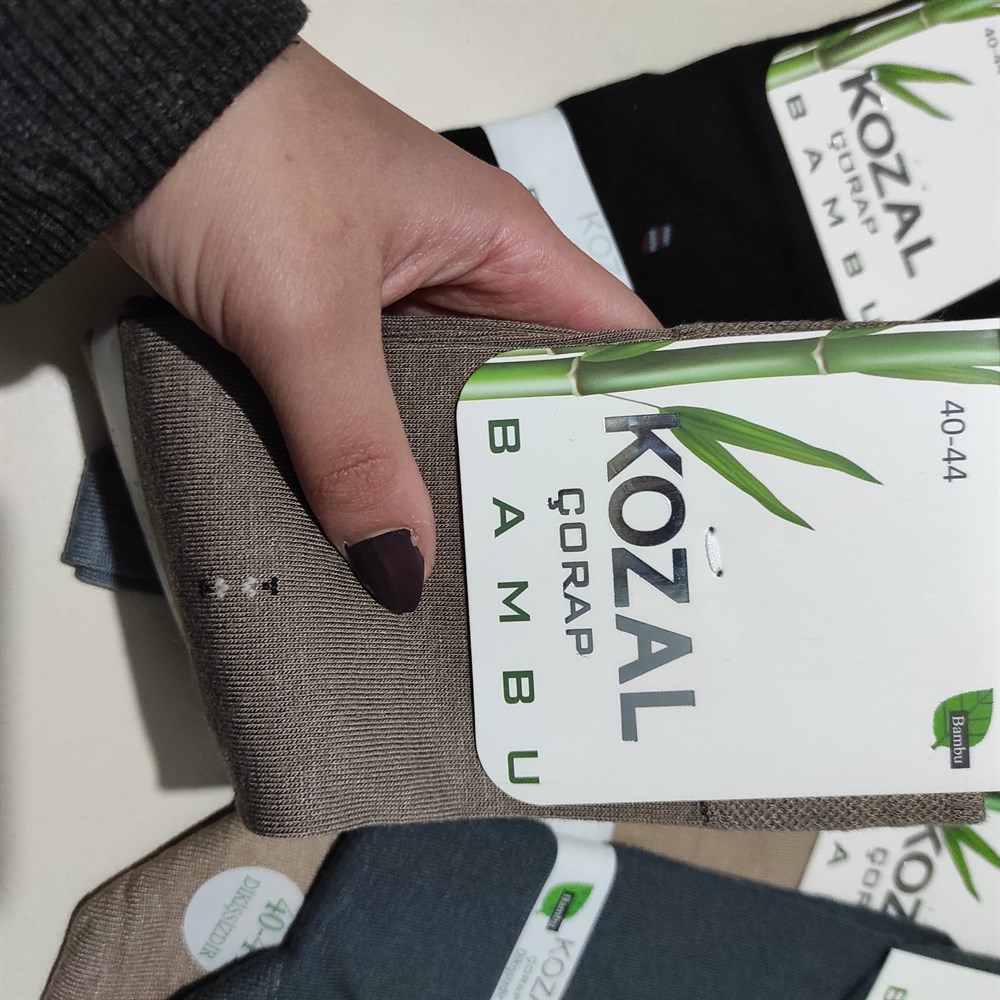 Kozal Erkek Bambu Çorap (KZL01-29)