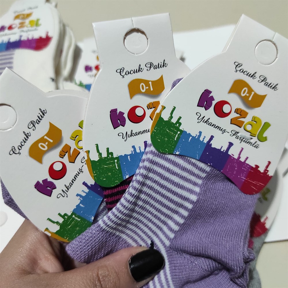 Kozal Kız Çocuk Çorap (KZL01-13)