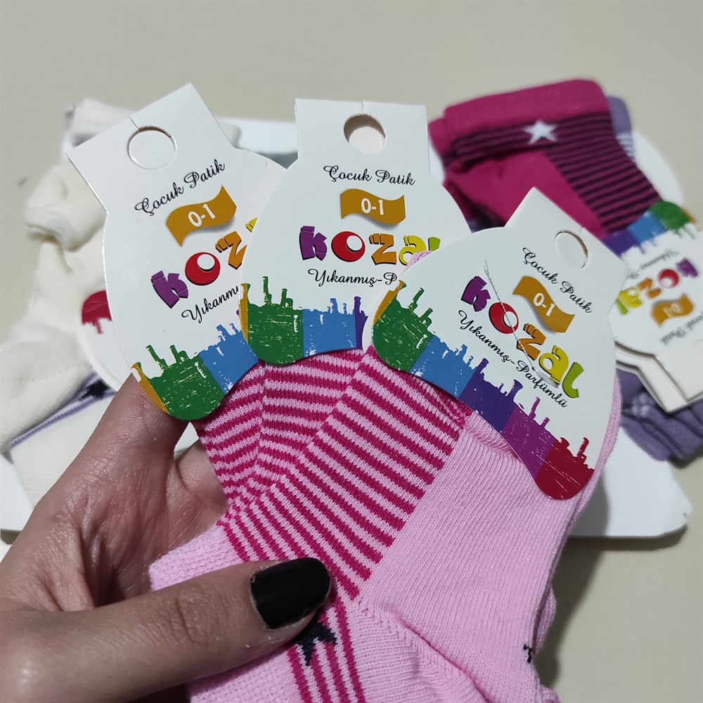 Kozal Kız Çocuk Çorap (KZL01-14)