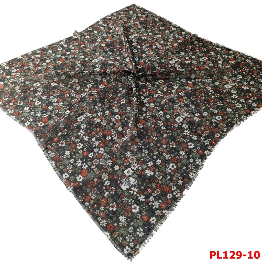 Nisa İpek Flamlı Eşarp(PL129-10)
