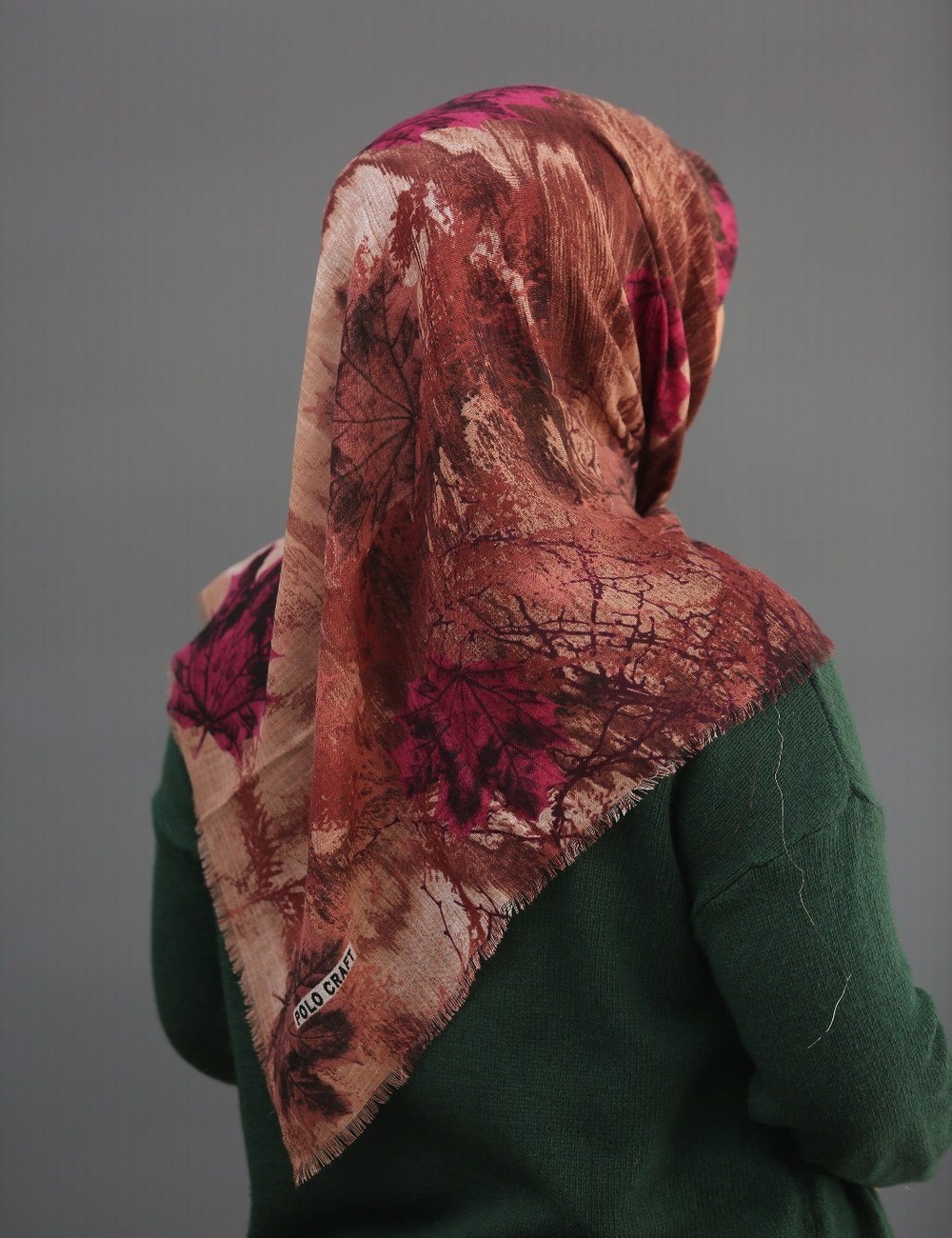 Polo Craft Flamlı Coton Eşarp(18-01)