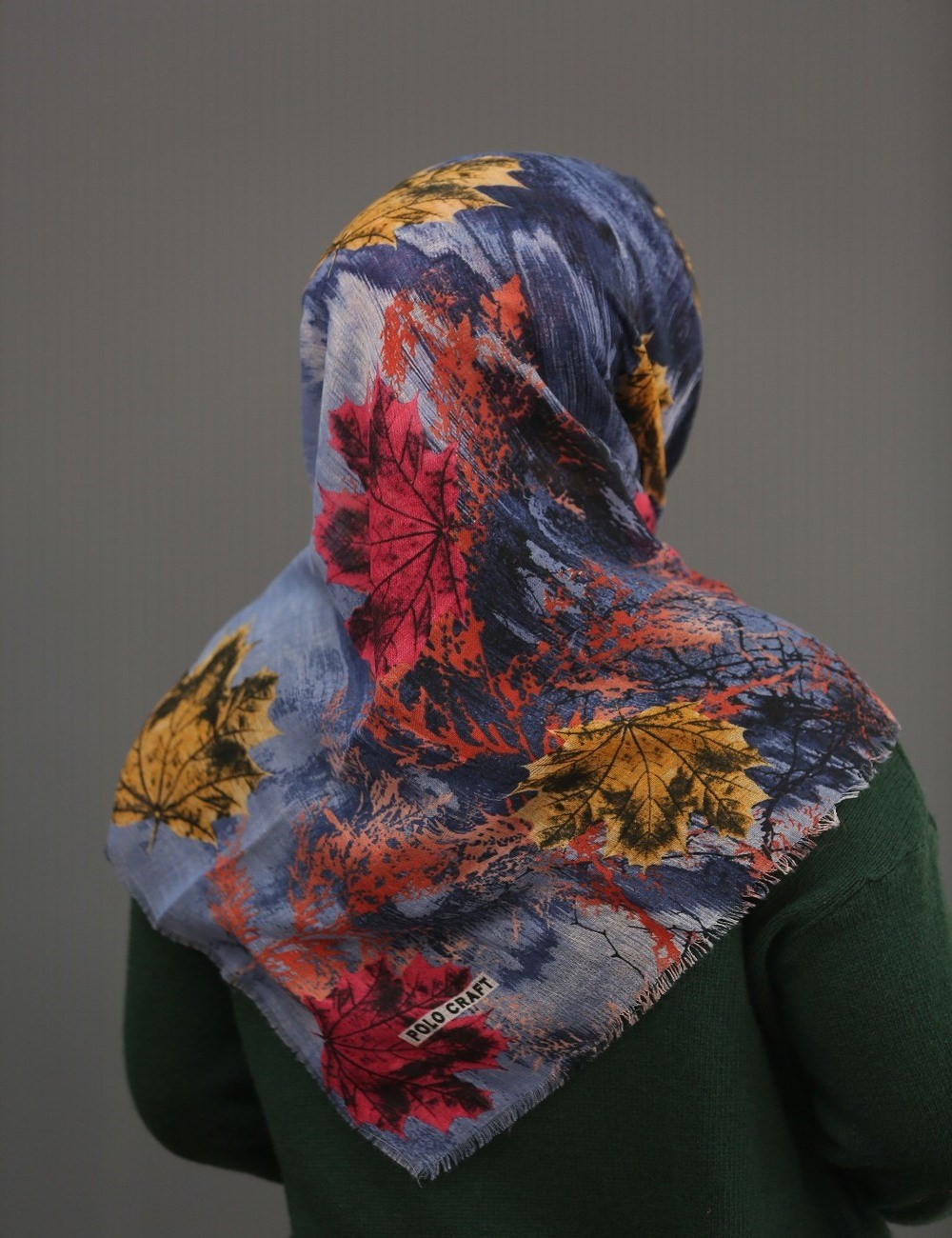 Polo Craft Flamlı Coton Eşarp(18-02)