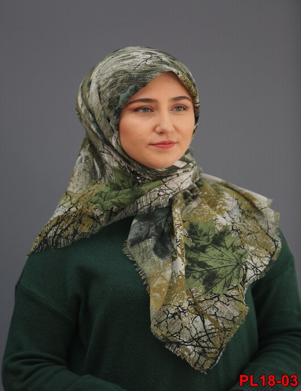 Polo Craft Flamlı Coton Eşarp(18-03)