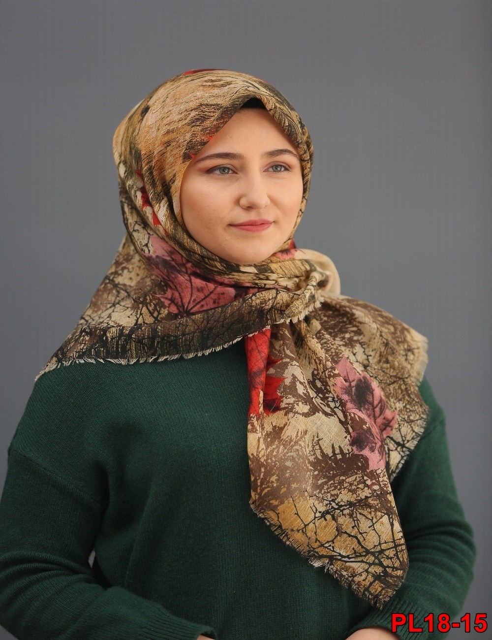 Polo Craft Flamlı Coton Eşarp(18-15)