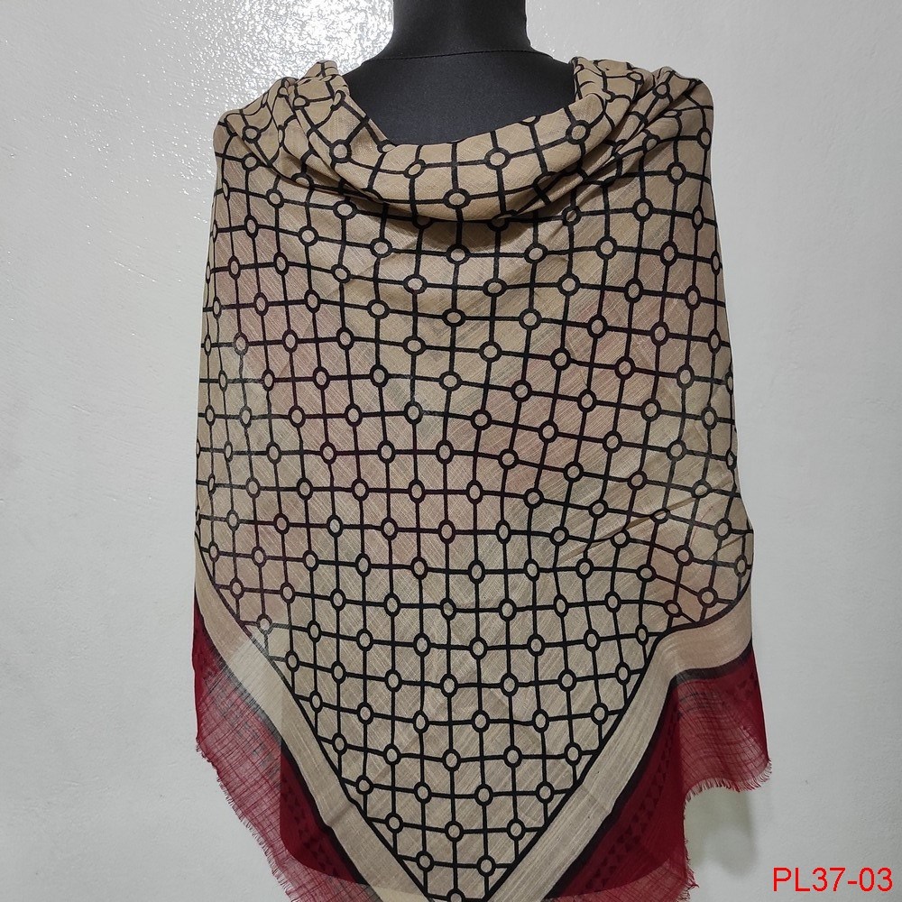 Polo Craft Flamlı Coton Eşarp(37-03)