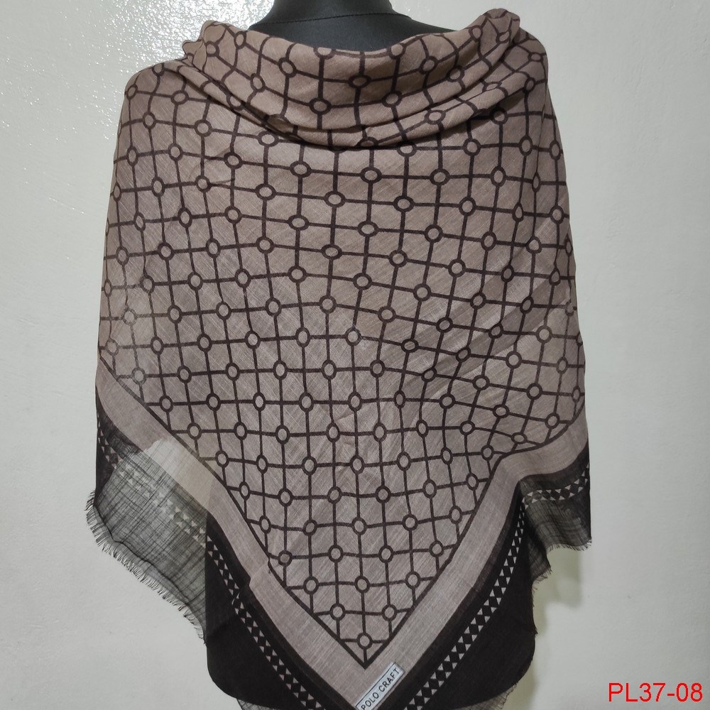 Polo Craft Flamlı Coton Eşarp(37-08)