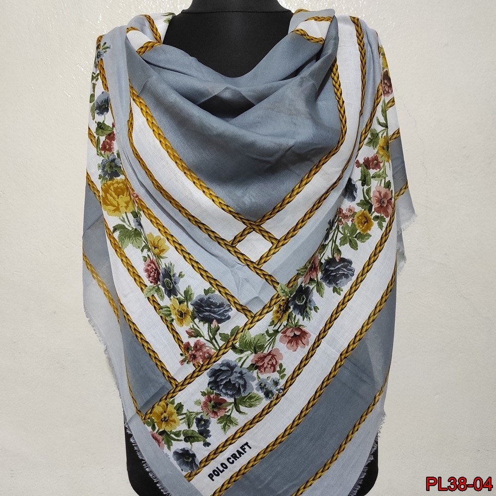 Polo Craft Flamlı Coton Eşarp(38-04)