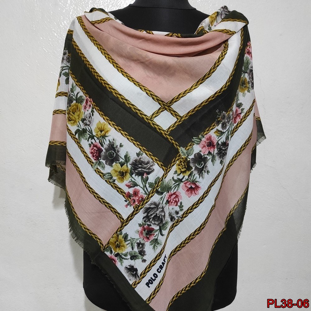 Polo Craft Flamlı Coton Eşarp(38-06)