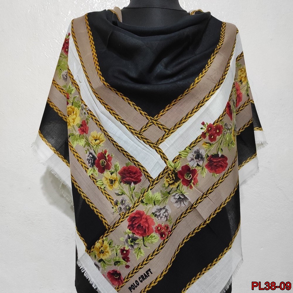 Polo Craft Flamlı Coton Eşarp(38-09)
