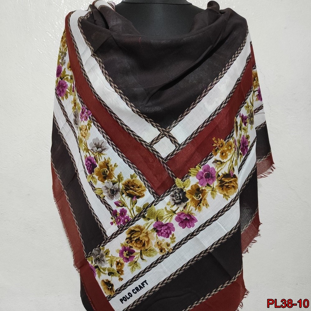 Polo Craft Flamlı Coton Eşarp(38-10)