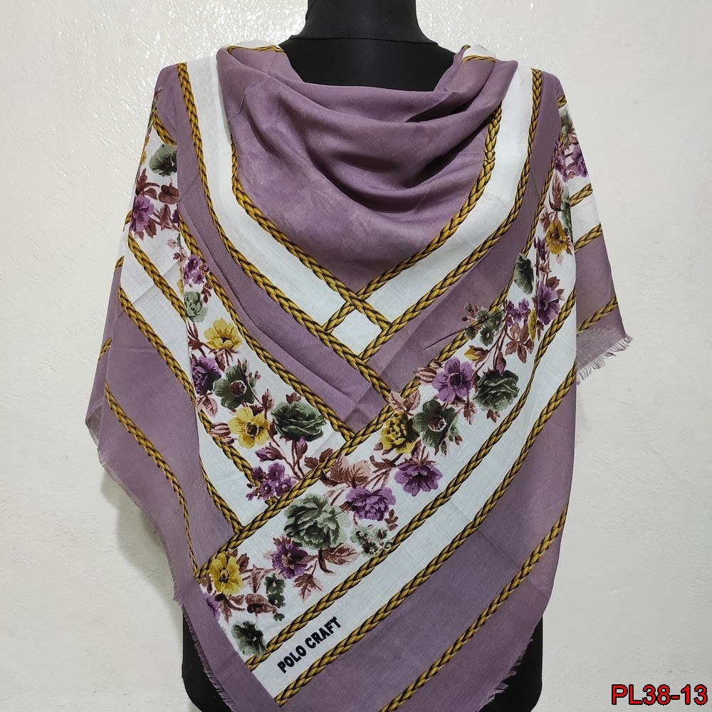 Polo Craft Flamlı Coton Eşarp(38-13)